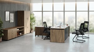 Tevita_008RE_Laminate Cabinet Series_ConfigB_20x36x66_20x72x24_Shelves_Doors_Drawers_Fully Enclosed Presidente_BWN_crop