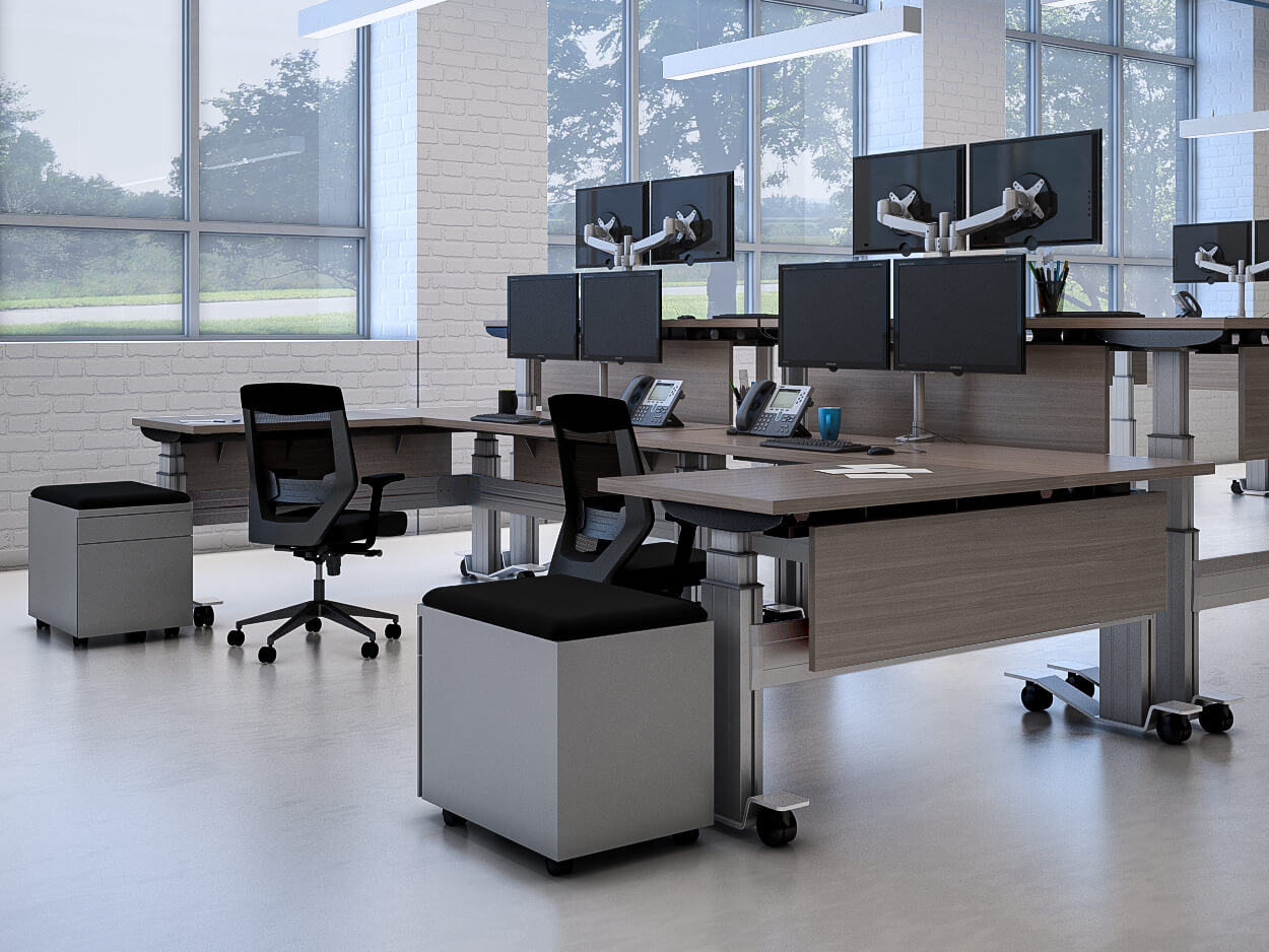 Elegante XT Electric Height Adjustable Desk - 78109, Stand-Up Desks